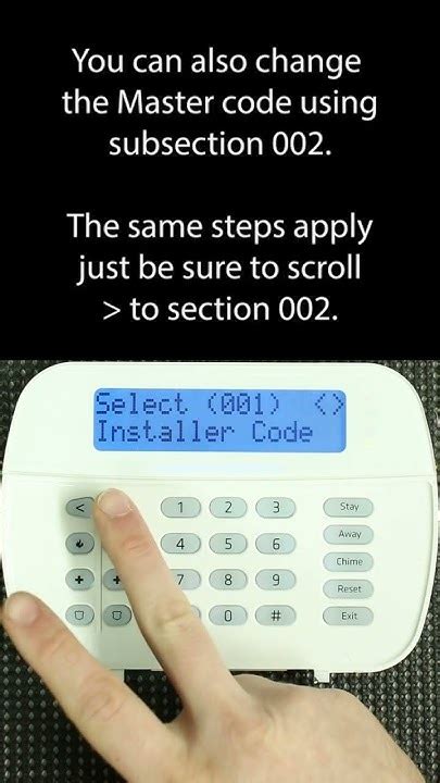 Image result for How to Change Installer Code DS9400 Panel