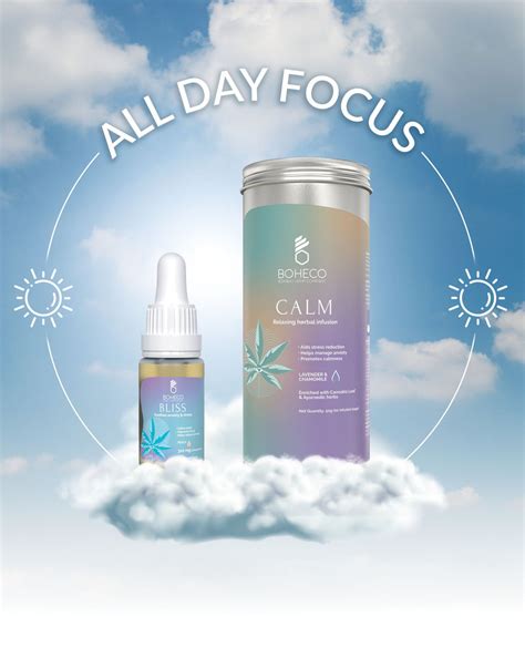 All-Day Focus Duo - CALM + BLISS Mint - 10ml – BOHECO