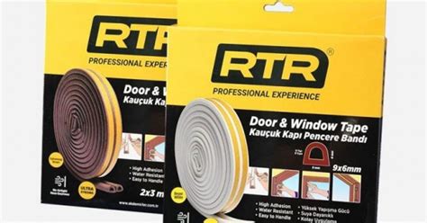 RTRMAX Kapı ve Pencere Fitili Bant 2x3=6 Metre Beyaz RNP11 - fiyat ...