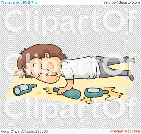 Passed Out Cartoon