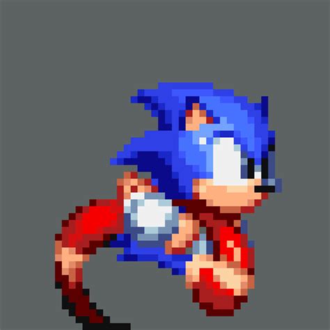 Sonic The Hedgehog Running Animation