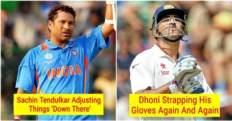 5 Indian Cricketers And Their Most Iconic On-Field Habits