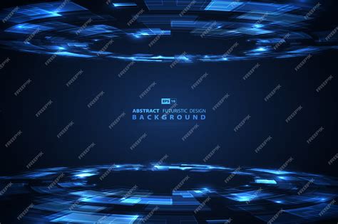 Background Blue Abstract Technology 的图像结果