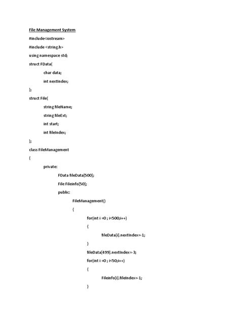 Image result for File Management System PDF