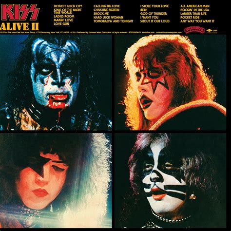 KISS Alive II 1977 | KISS Online | Official website