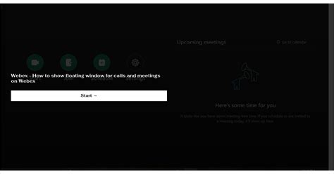 Image result for WebEx Floating Screen
