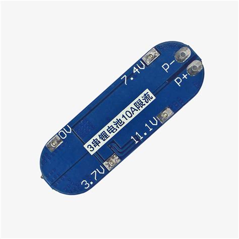 3S 10A Battery Protection BMS Module – QuartzComponents