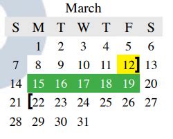 Creek Valley Middle School - School District Instructional Calendar ...