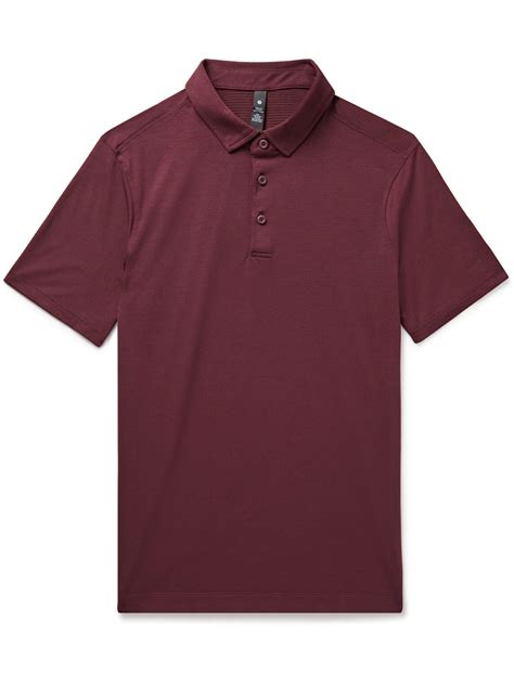 Lululemon Evolution Stretch-Jersey Polo Shirt S In Purple - 30% Off ...