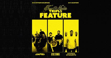 Two Nights Triple Feature / CKFTB · Attic Stories · Stereo Dynamite ...