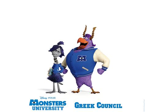 Sasaki Time: Monsters University Greek Council Poster!