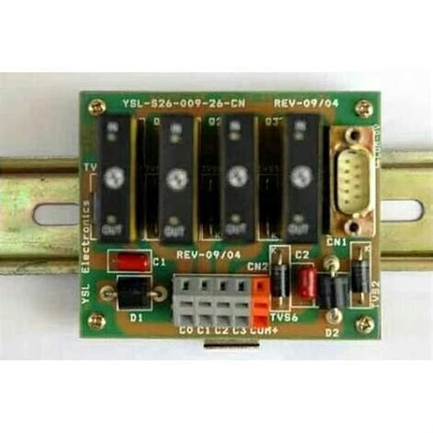YSL Electronics - Relay Card 4 Channel YSL-S26-009-26-CN Manufacturer ...