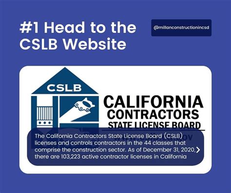Image result for CSLB Website