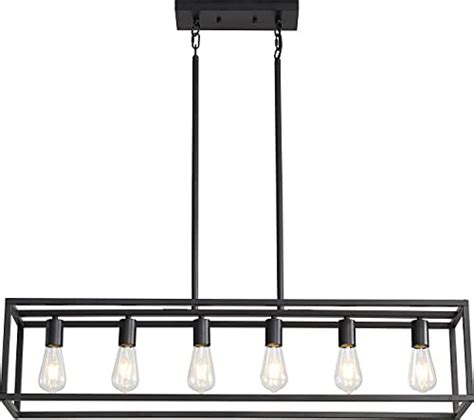 Buy Black Farmhouse Kitchen Island Lighting, Modern Industrial ...