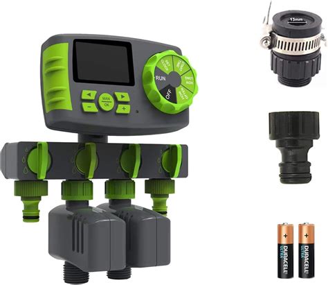 Agromato® Automatic Ball Valve Drip Irrigation Garden Water Timer ...