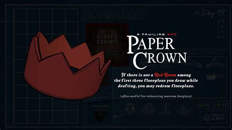 Blue Prince Red Letters