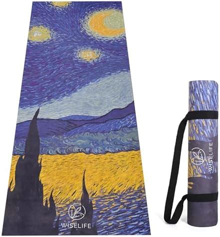 Qatalyze Extra Large and Thick NBR Yoga Mat for Men and Women (6 feet 2 ...
