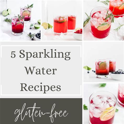 Flavored Water Recipes