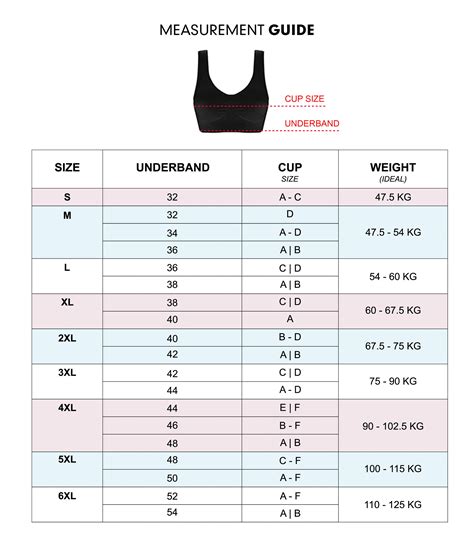 Xl Size Conversion Chart
