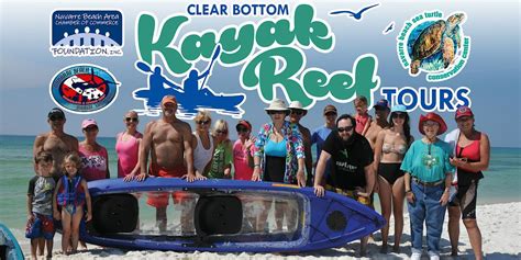 Clear Bottom Kayak Tours August 3, 2024, Navarre Beach Marine Park, 3 ...