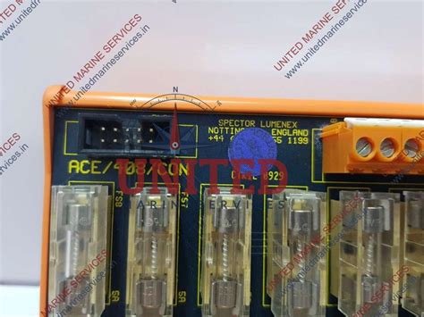 SPECTOR LUMENEX ACE/408/CON 0B101/01/3/36 ISSUE 2 | United Marine Services