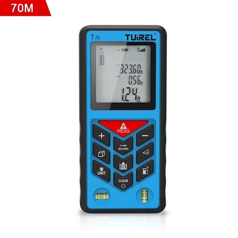 Buy Tuirel Laser Distance Measurer,Laser Tape Measure 70M with 2 Bubble ...