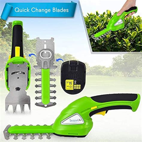 SereneLife PSPR170 Cordless Electric Pruning Shears India | Ubuy
