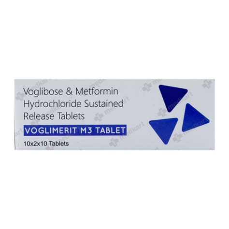 Voglimerit M3 Tablet 10’s – Uses, Price & Side Effects – Medkart