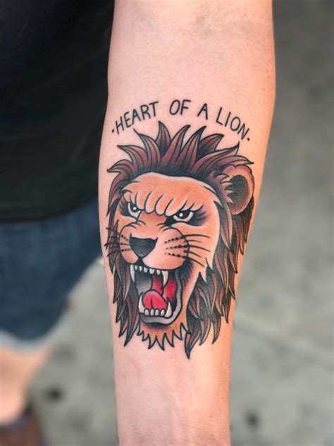 different lion tattoo ideas