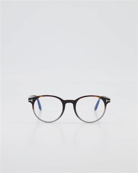 TOM FORD - FT5695-B /001 HAVANA - GREY *BLUE SCREEN LENS* - la boutique ...