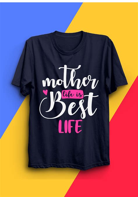 ArtStation - Mom Life is the Best Life | Mother's day t-shirt design ...