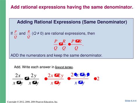 PPT - Mastering Rational Expressions: Adding and Subtracting Methods ...