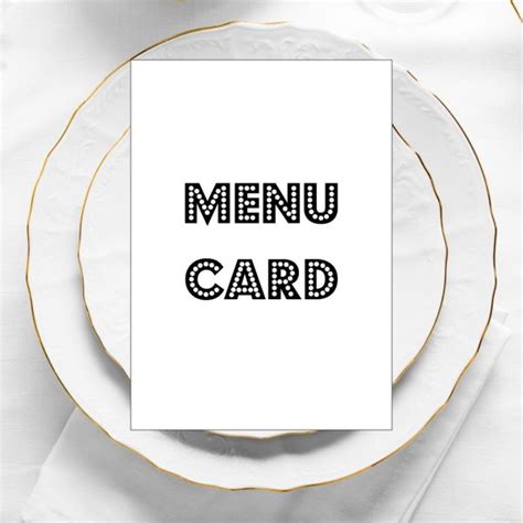 Menu Card Tutorial 的图像结果