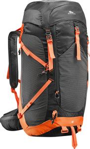 QUECHUA by Decathlon Hiking Backpack 40L (with Raincover) MH500 - Black ...
