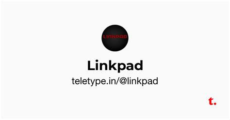Linkpad — Teletype