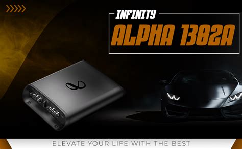 Infinity Car Amplifier Alpha 1302A | 2 Channel Amplifier | Peak Power ...