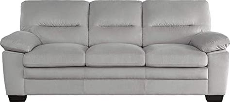 Torque - Jett Plush Premium 3+2 Seater Sofa Set (Light Grey ...