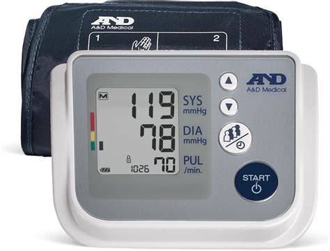 Amazon.com: A&D Medical Replacement Blood Pressure Cuff - Medium (23-37 cm / 9.0-14.6" Range ...