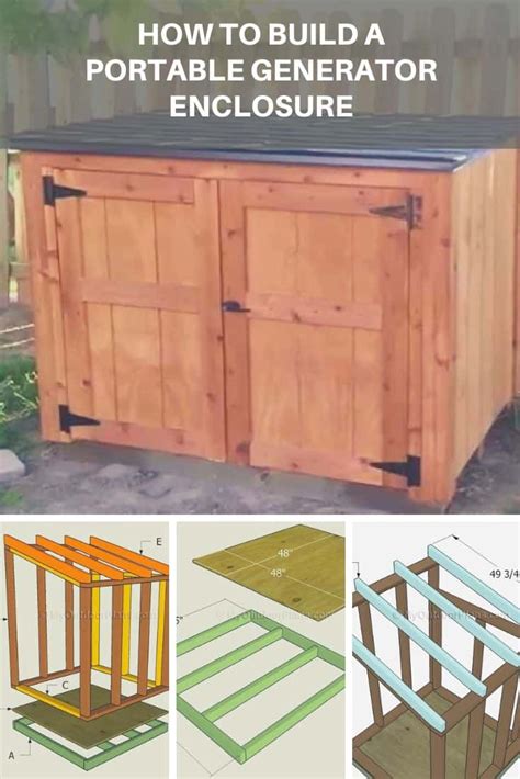 Image result for How to Build a Generator Enclosure