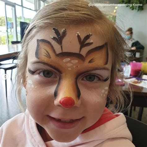 Reindeer Face Paint