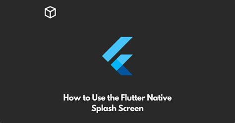 Flutter Splash Screen Animation 的图像结果