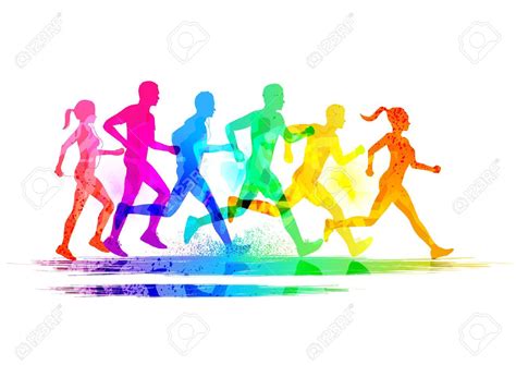 Cross Country Running Vector at Vectorified.com | Collection of Cross ...