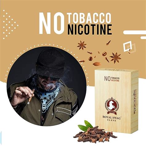 Ayurvedic Herbal Cigarette Clove Flavoured (200 Sticks) 100% NO Nicoti