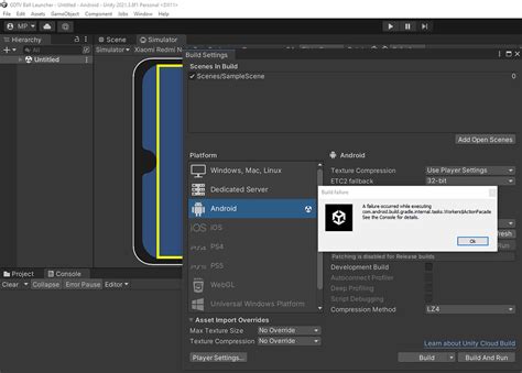 Image result for Why Gradle Build Failed in Unity