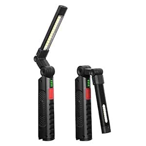 Magnetic Work Light, Eslas Mechanic Rechargeable Flashlight, 3-Sided 7 ...