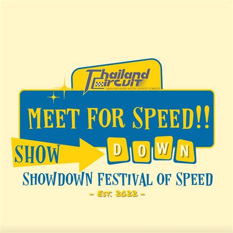 THAILAND CIRCUIT : MEET FOR SPEED - July 2025, Thailand Circuit ...