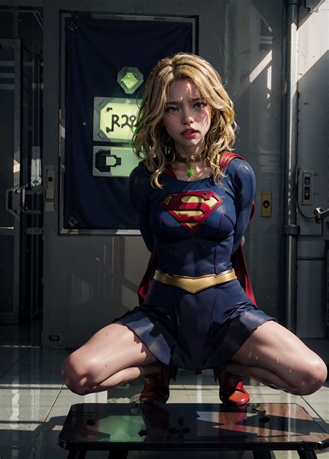 supergirl captured traped by kryptonite by wssssj on DeviantArt