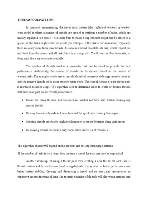 Image result for Thread Pool Pattern