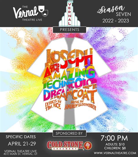 The Making Of Joseph’s Technicolor Dreamcoat For Vernal Theatre: LIVE ...