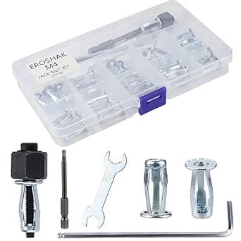 M4 Jack Nut with Installation Tool Threaded Insert Nuts Nutserts Jack ...